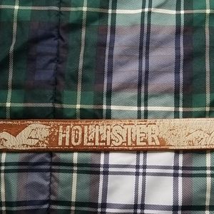 Hollister distressed leather belt size medium